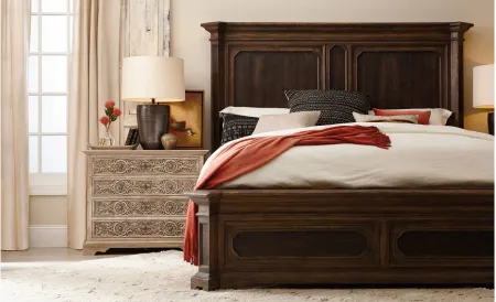 Hill Country Mansion Bed in Brown by Hooker Furniture