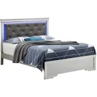 Lorana Queen Bed in Silver Champagne by Glory Furniture