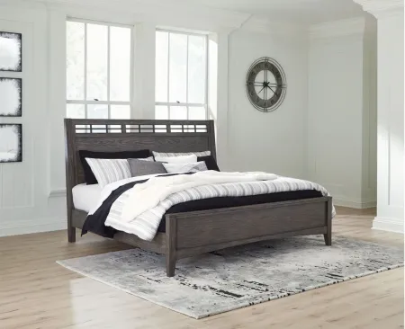 Montillan Panel Bed in Grayish Brown by Ashley Furniture