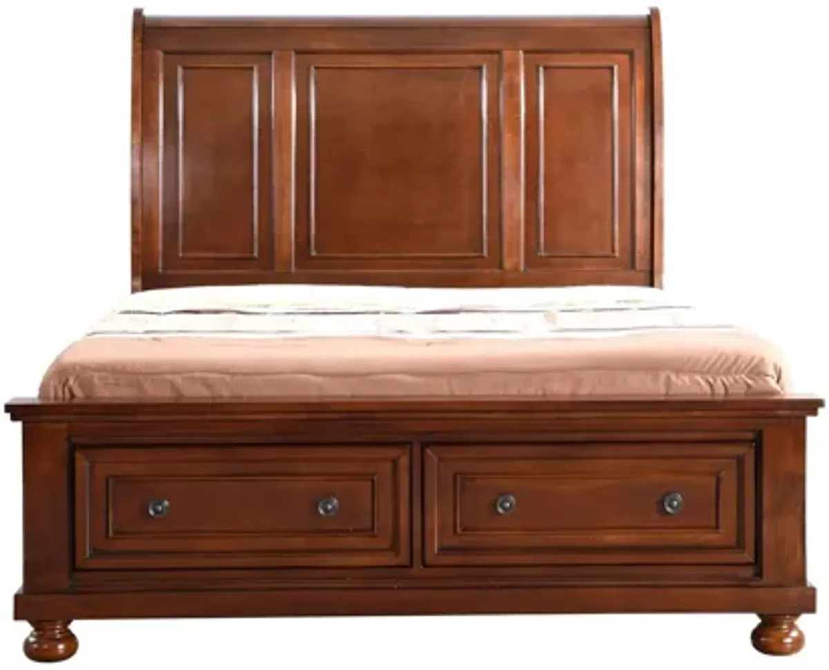 Meade Sleigh Storage Bed