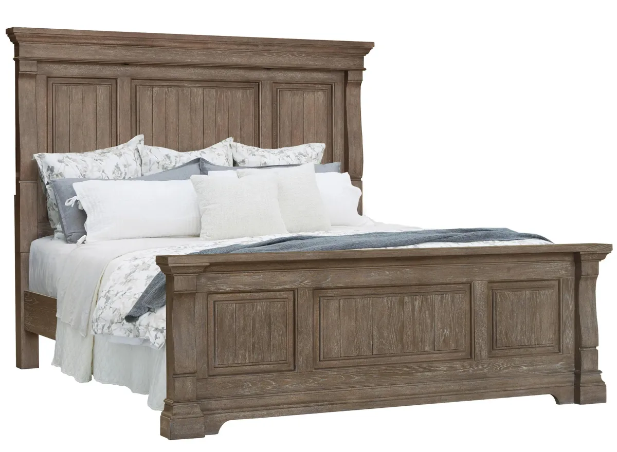 Lawson's Creek Panel Bed in Natural by Samuel Lawrence