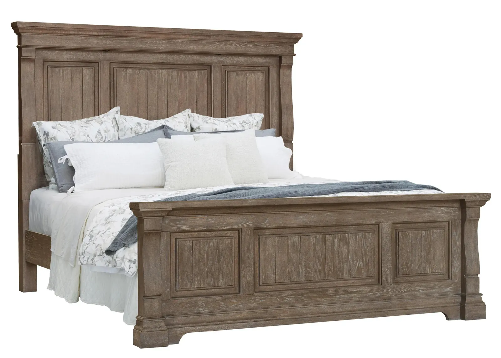 Lawson's Creek Panel Bed in Natural by Samuel Lawrence