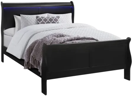 Charlie Bed in Black by Global Furniture Furniture USA