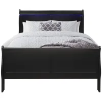 Charlie Bed in Black by Global Furniture Furniture USA