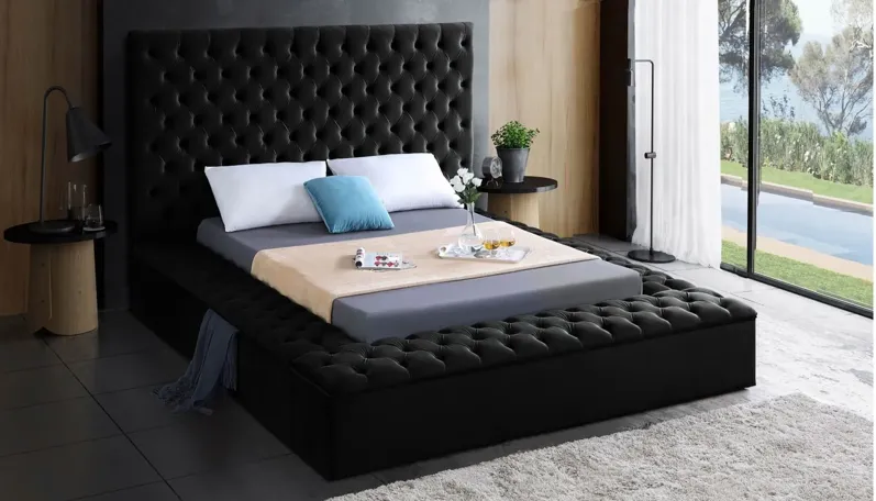 Bliss Bed in Black by Meridian Furniture