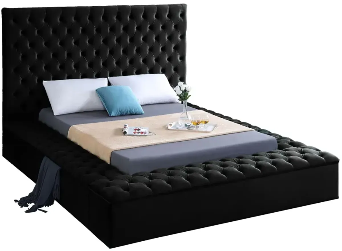 Bliss Bed in Black by Meridian Furniture