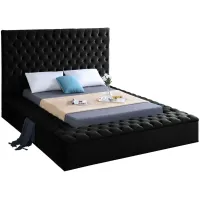 Bliss Bed in Black by Meridian Furniture
