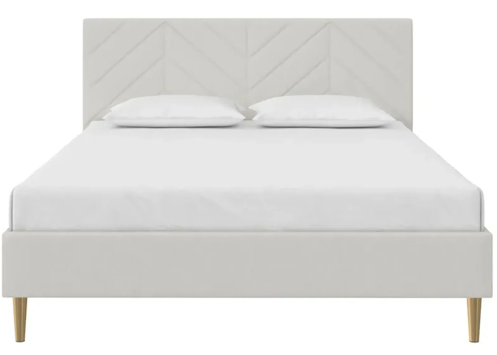 Zora Queen Tufted Upholstered Bed