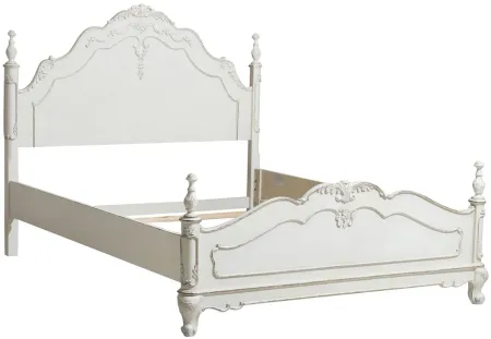 Averny 4-pc. Bedroom Set in Antique White by Homelegance