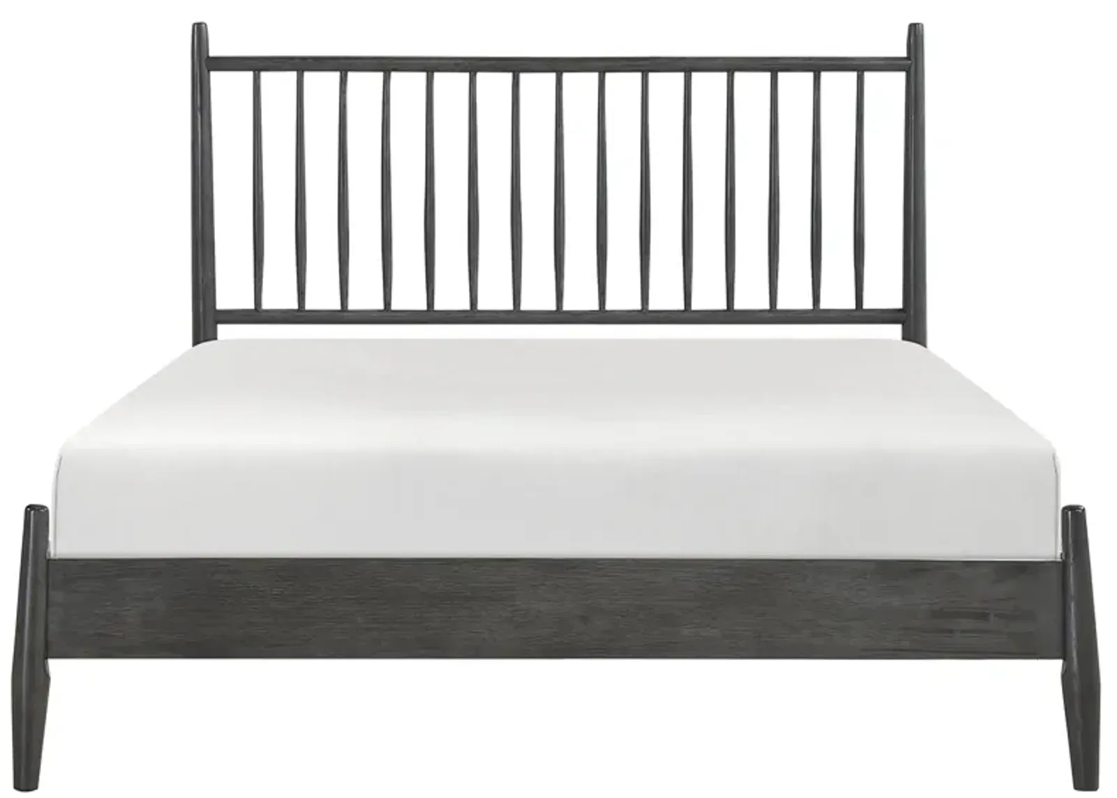 Zuri Queen Platform Bed in Gray by Homelegance