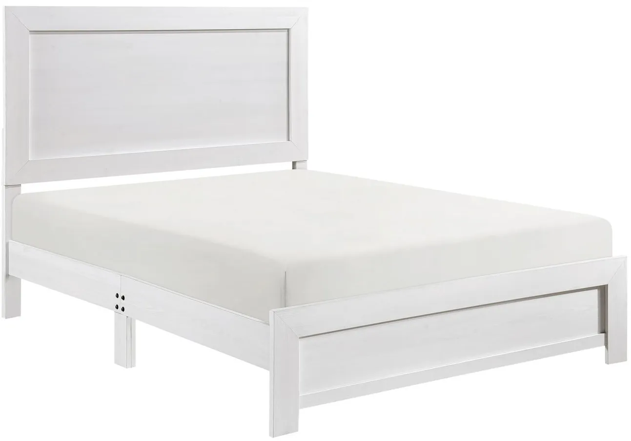 Bijou Bed in White by Homelegance