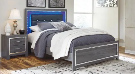 Lodanna Panel Bed in Gray by Ashley Furniture