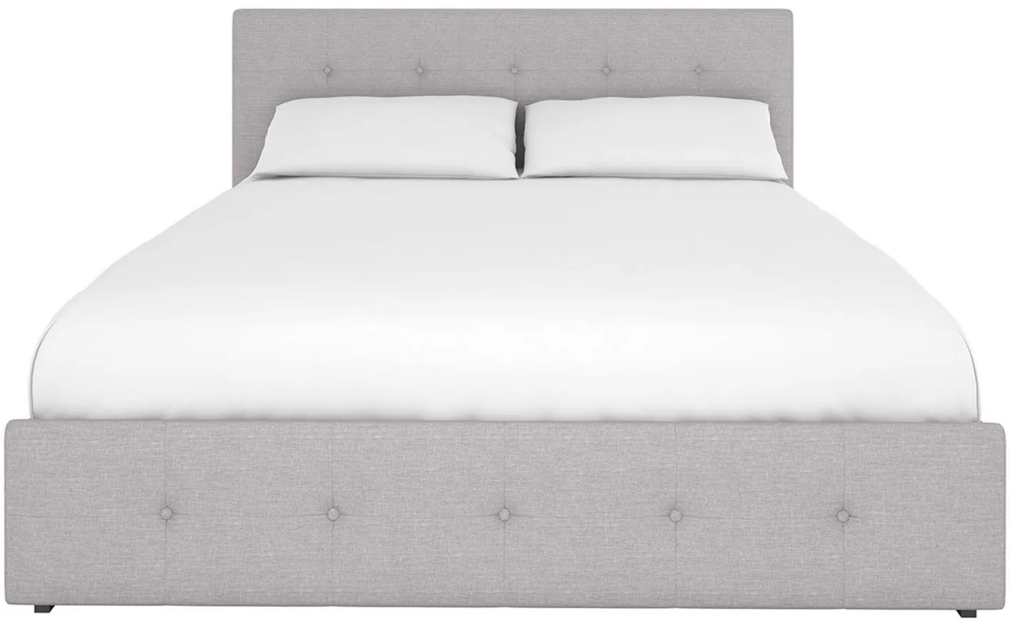 Ryder Bed Queen in Grey Linen by DOREL HOME FURNISHINGS