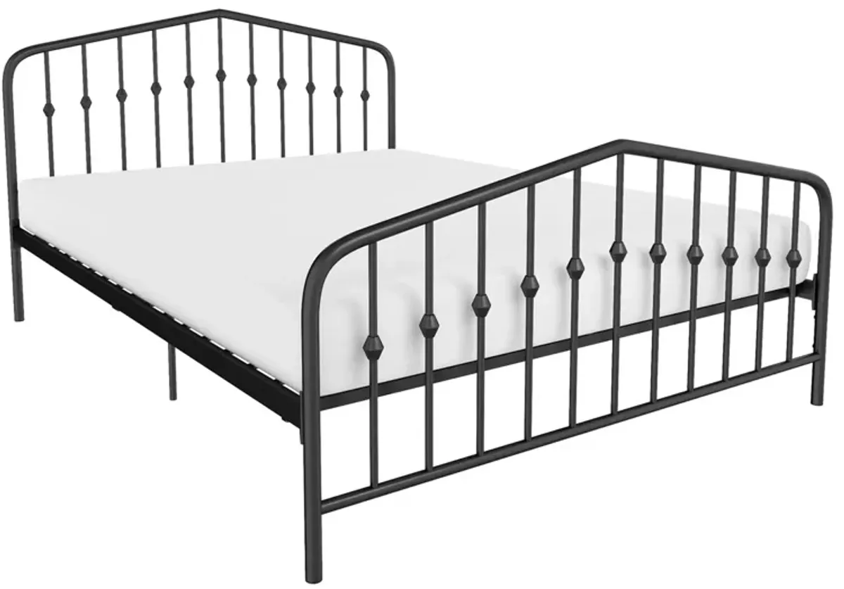 Bushwick Bed Queen in Black by DOREL HOME FURNISHINGS