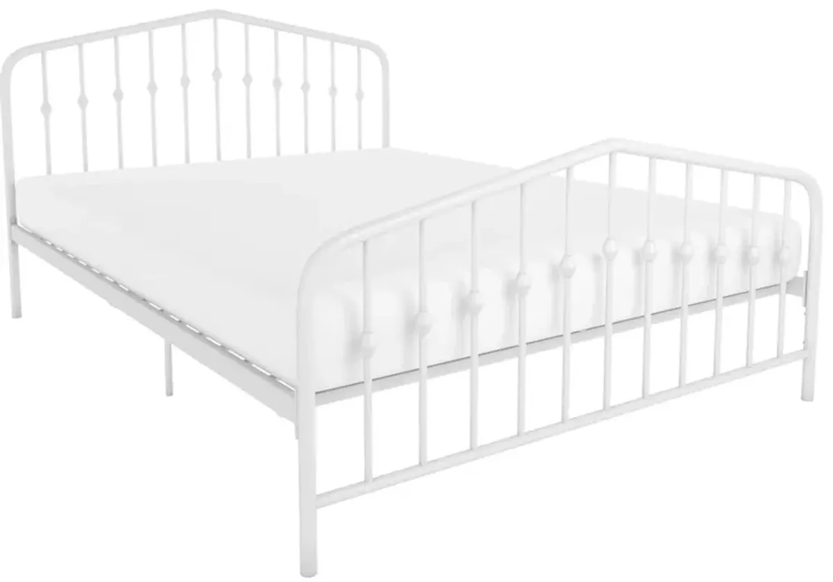 Bushwick Bed Queen in Off White by DOREL HOME FURNISHINGS