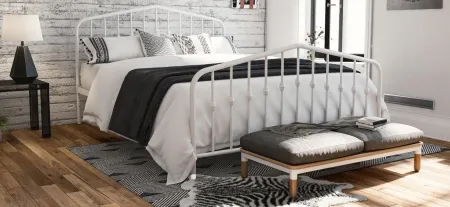Bushwick Bed Queen in Off White by DOREL HOME FURNISHINGS
