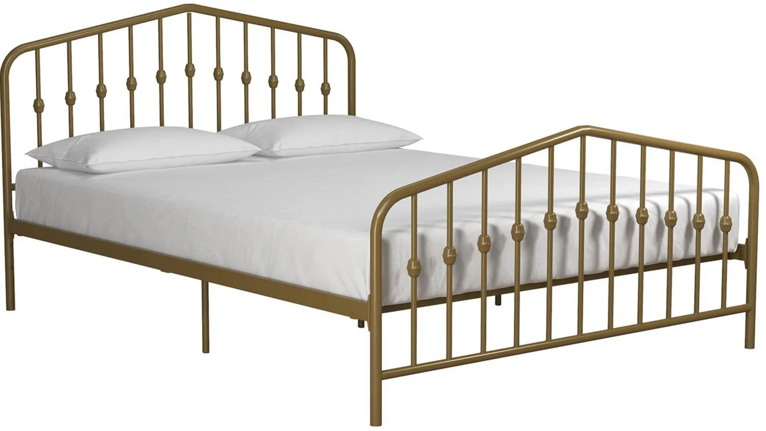 Bushwick Bed Queen in Gold by DOREL HOME FURNISHINGS