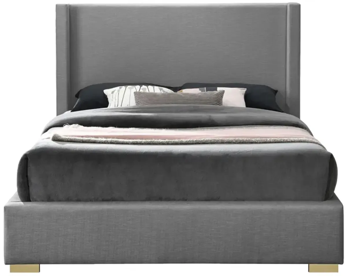 Royce Full Bed in Gray by Meridian Furniture