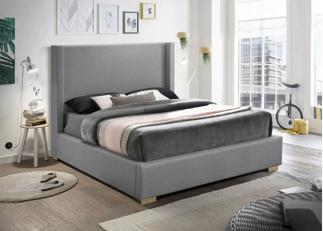 Royce Full Bed in Gray by Meridian Furniture