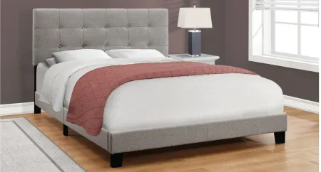 Monarch Specialties Queen Bed in Grey by Monarch Specialties