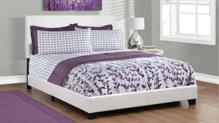 Monarch Specialties Queen Bed in White by Monarch Specialties