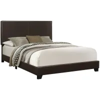 Monarch Specialties Queen Bed in Brown by Monarch Specialties