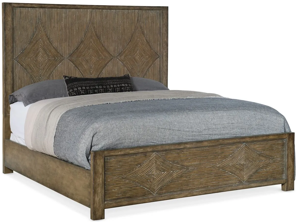 Sundance Panel Bed in Brown by Hooker Furniture