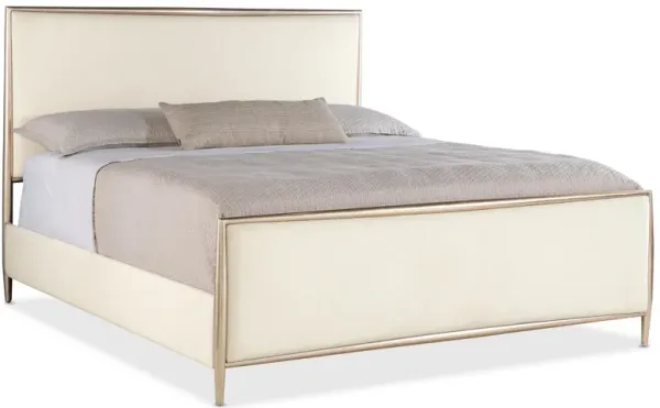 Westwood Upholstered Metal Bed