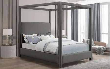 Emerson Bed in Gray by Meridian Furniture