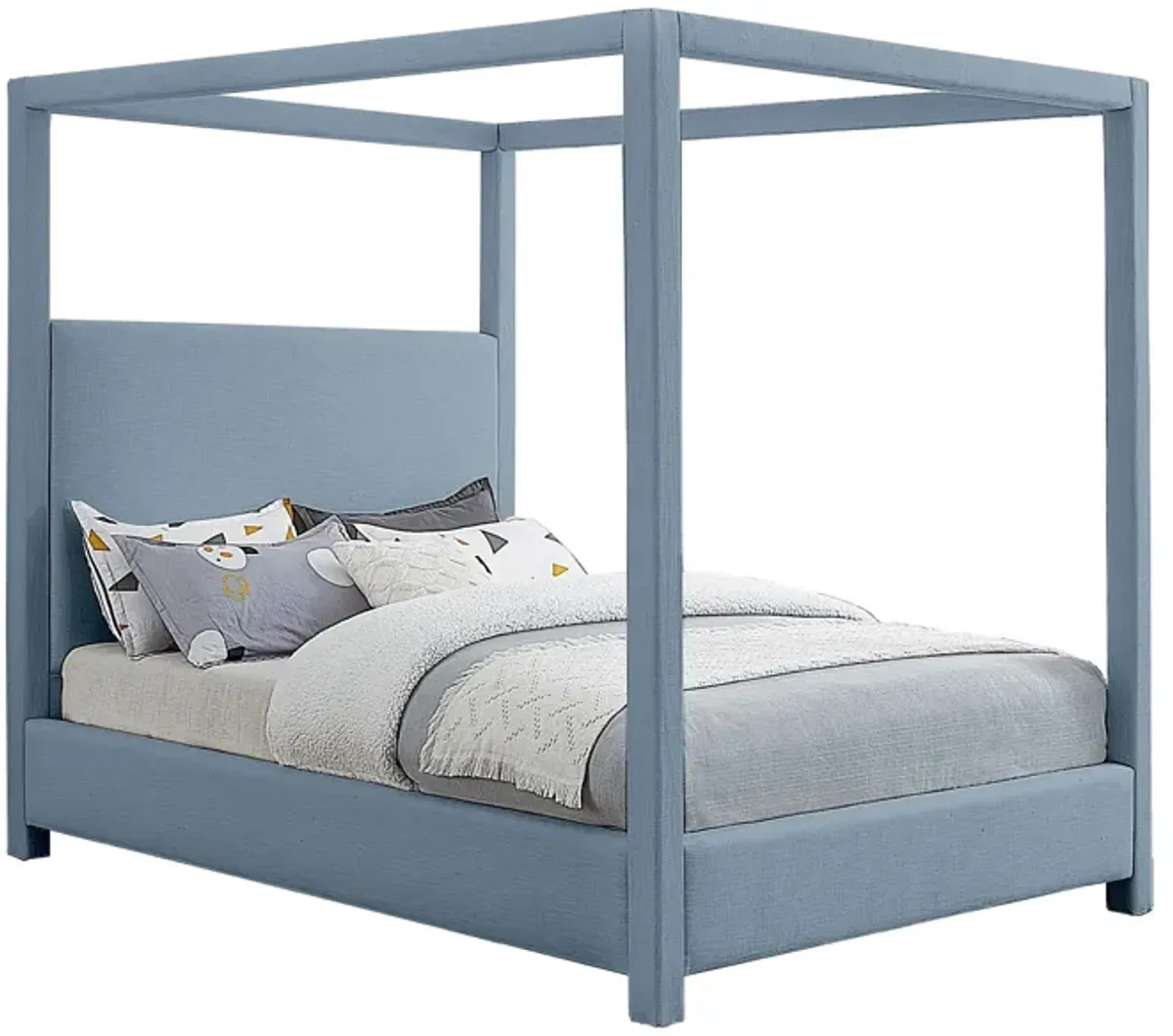 Emerson Bed in Blue by Meridian Furniture