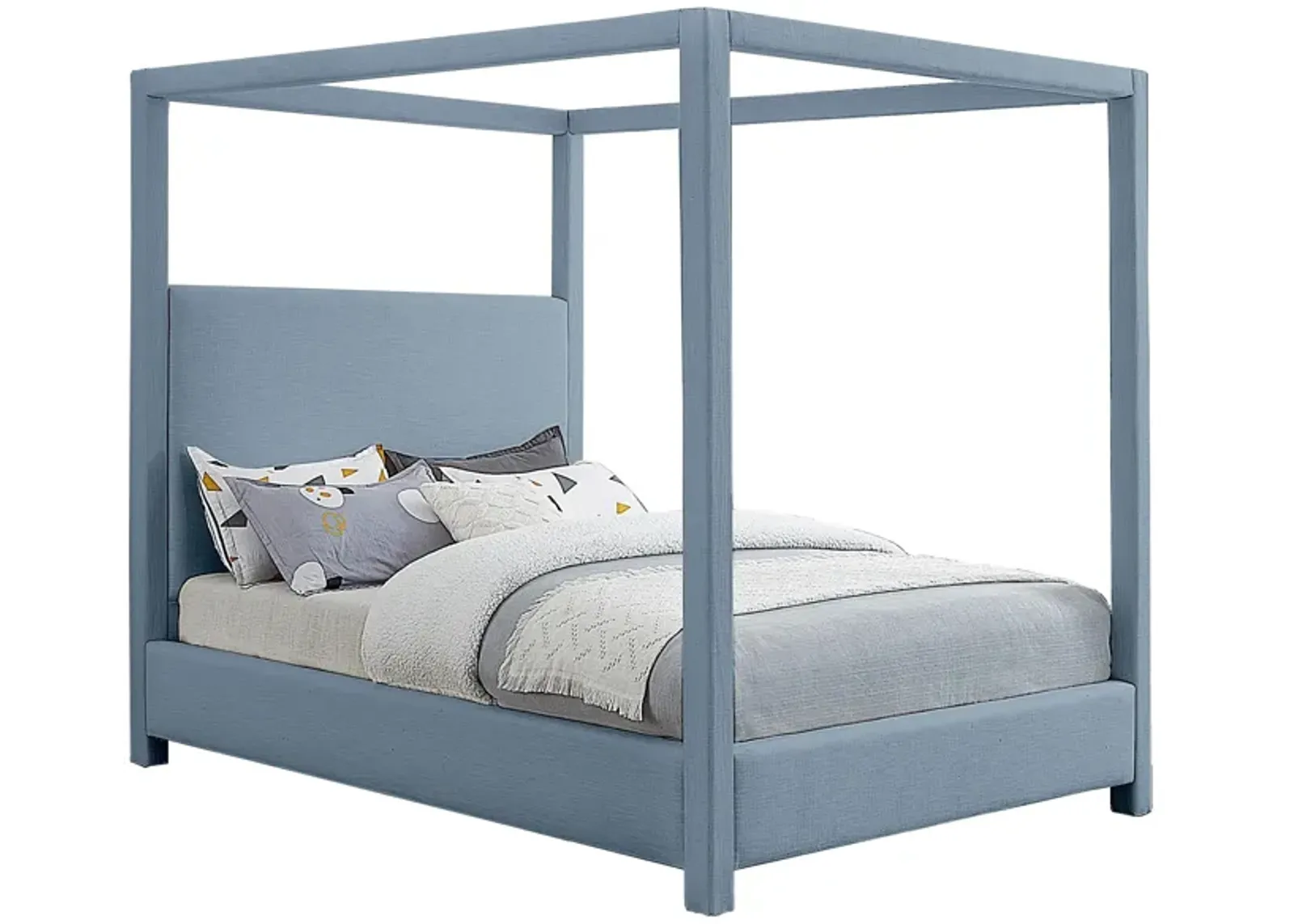 Emerson Bed in Blue by Meridian Furniture