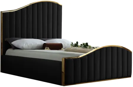 Jolie Bed in Black by Meridian Furniture