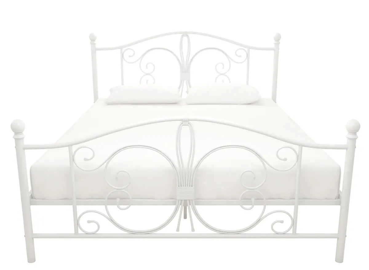 Bradford Bed Queen in White by DOREL HOME FURNISHINGS