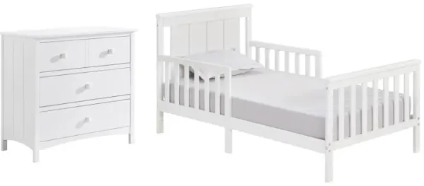 Oxford Baby Lazio Toddler Bed and Dresser Set - 2-pc.
