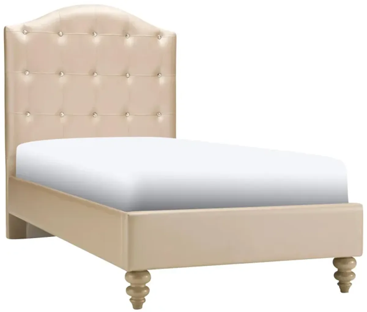 Paris Bed in Champagne / Pearl by Najarian