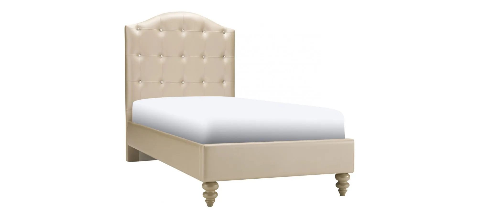 Paris Bed in Champagne / Pearl by Najarian