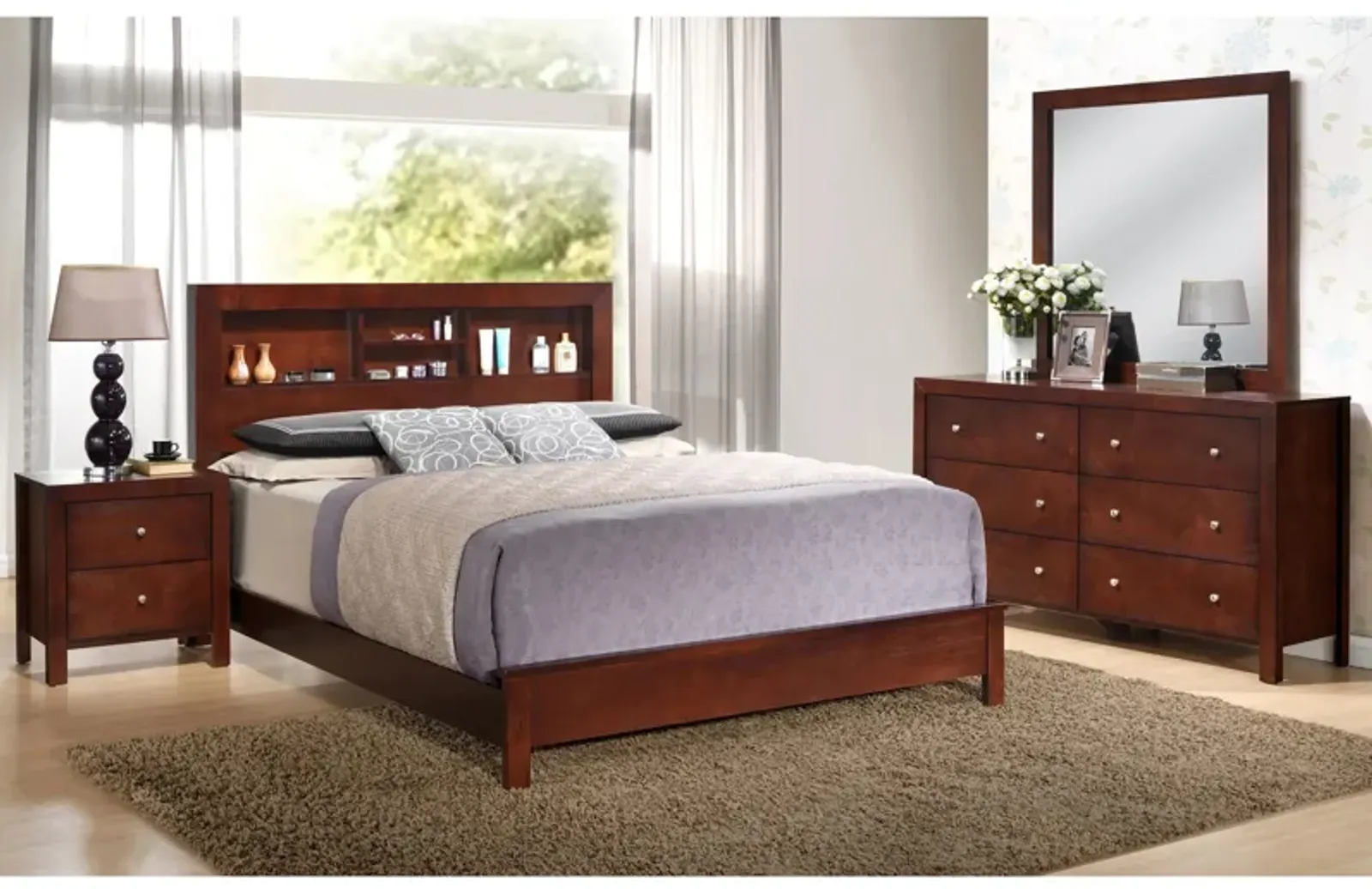 Burlington 4-pc. Storage Bedroom Set