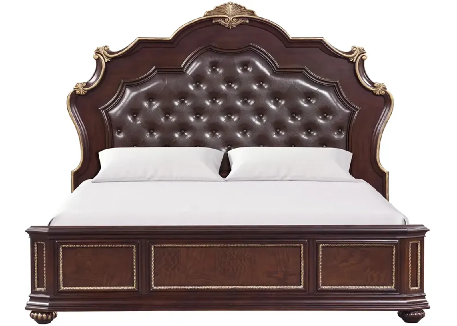 Paris Bed in Cherry by Glory Furniture