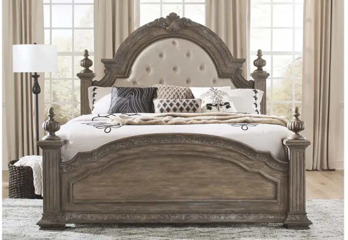 Carlisle Court Upholstered Poster Bed