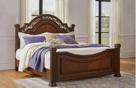 Lavinton Poster Bed in Brown by Ashley Furniture