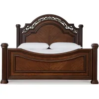 Lavinton Poster Bed in Brown by Ashley Furniture