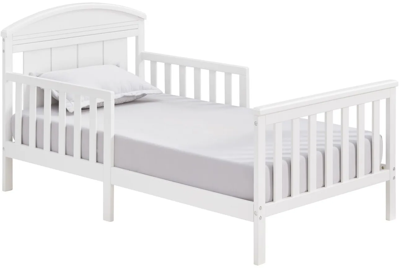 Oxford Baby Baldwin Toddler Bed & Dresser Set - 2 pc. in White by M DESIGN VILLAGE