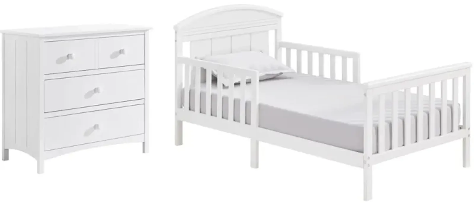 Oxford Baby Baldwin Toddler Bed & Dresser Set - 2-pc.