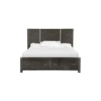 Abington Storage Bed in Weathered Charcoal by Magnussen Home