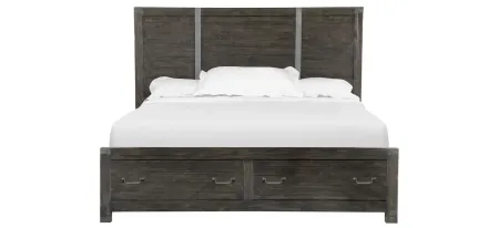 Abington Storage Bed in Weathered Charcoal by Magnussen Home