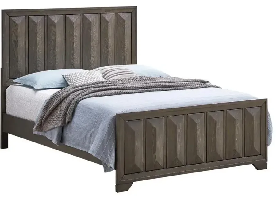 Franklin King Bed in Walnut by Glory Furniture