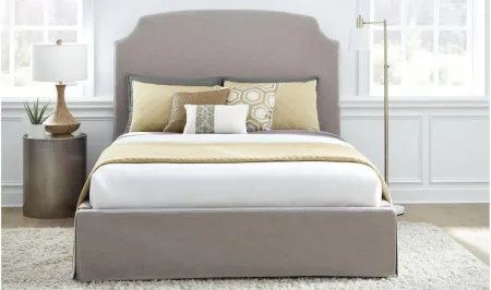 Laurel King Panel Bed in Brown by Bellanest