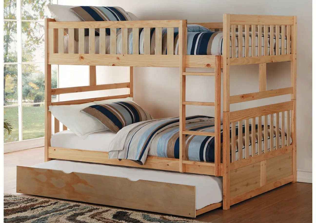 Carissa Bunk Bed with Trundle