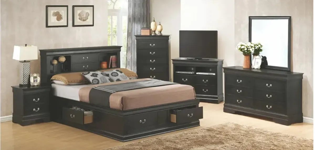 Rossie Captains Storage Bed