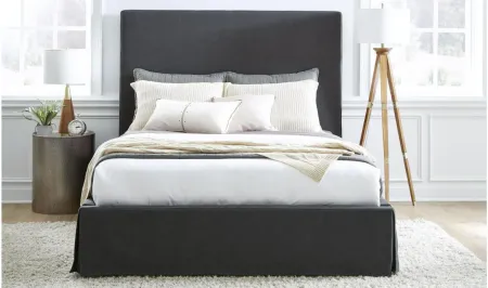 Cheviot King Panel Bed in Gray by Bellanest